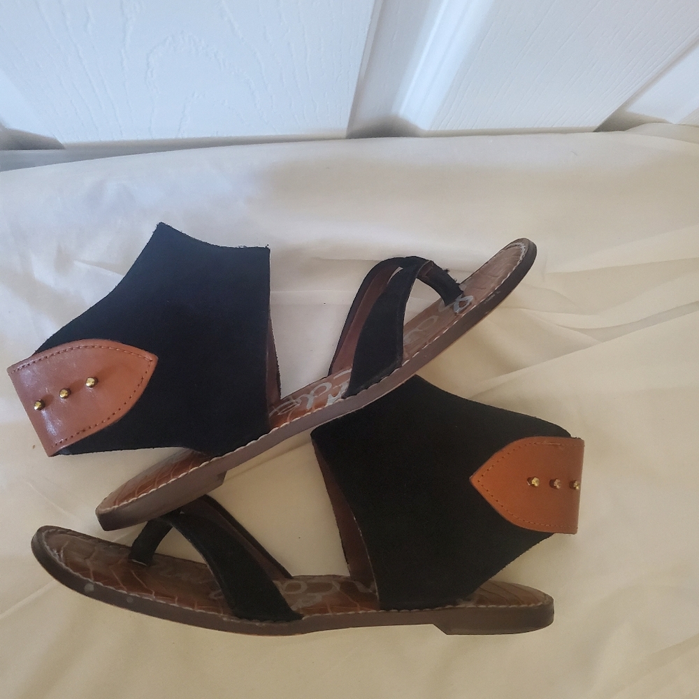 Sam Edelman Boho Suede Sandals 8.5 - Picture 4 of 12